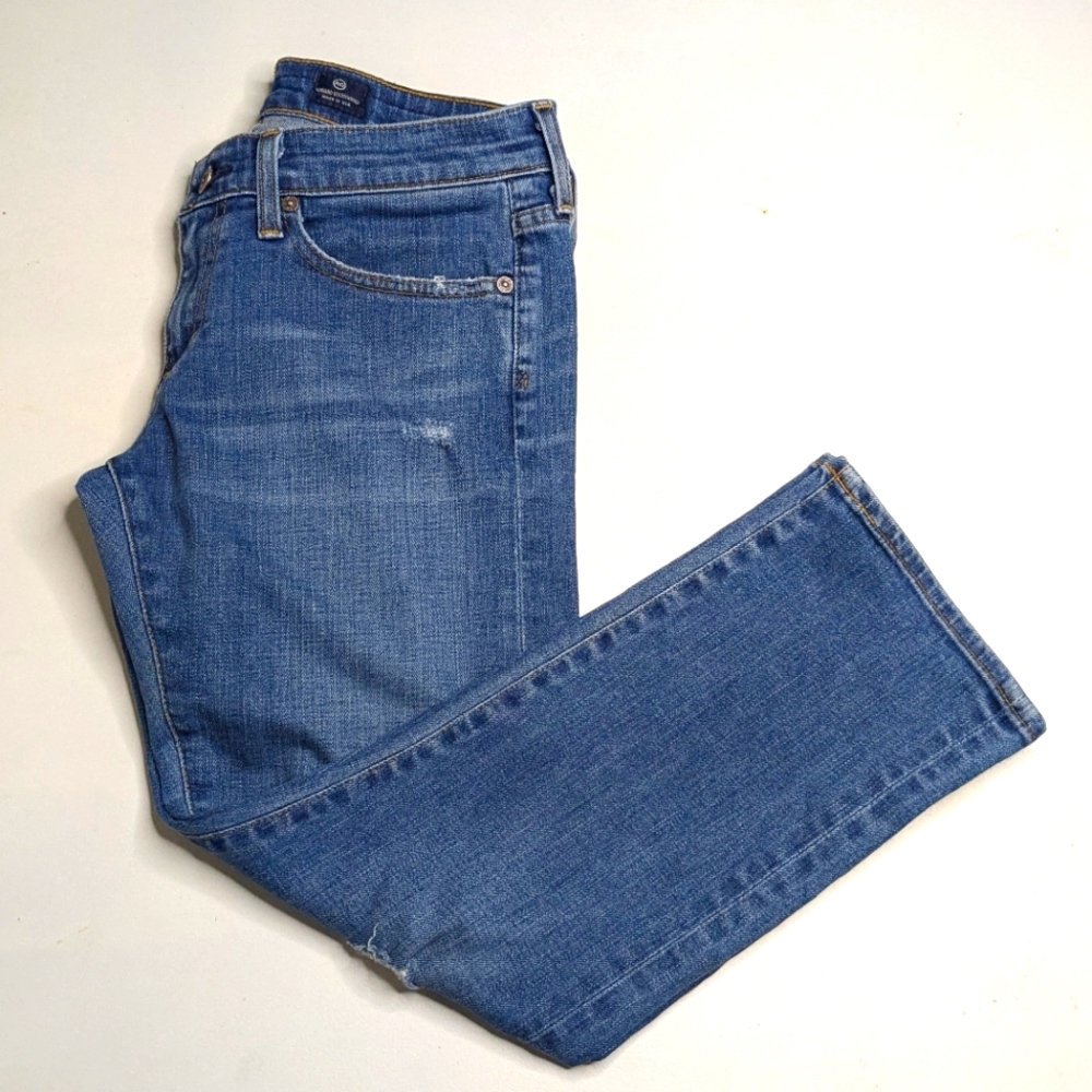 AG Adriano Goldschmied Tomboy Crop Jeans